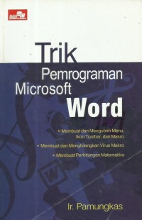 Trik Pemrograman Microsoft Word