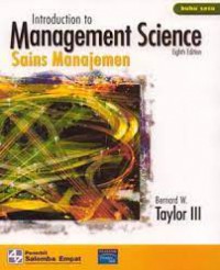 Introduction To Management Science : Sains Manajemen