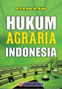 Hukum Agraria Indonesia