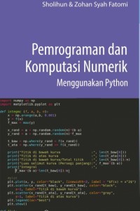 Pemrograman Dan Komputasi Numerik Menggunakan Pyhton