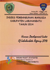 Indeks Pembangunan Manusia Kabupaten Labuhanbatu  Tahun 2014