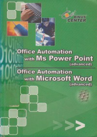 Office Automation With Ms Power Point (Advanced) Office Automation With Microsoft Word (Advanced)