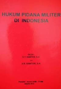 Hukum Pidana Militer Di Indonesia
