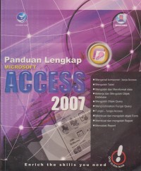 Image of Seri Panduan Lengkap Microsoft Access 2007