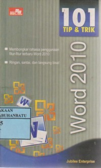 Image of 101 Tip & Trik Word 2010