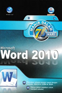 Image of Mahir Dalam 7 Hari Microsoft Word 2010
