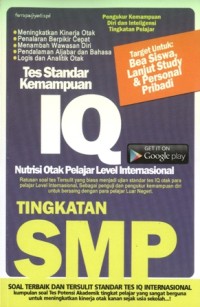 Image of Tes Standar Kemampuan IQ SMP
