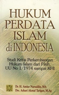 Image of Hukum Perdata Islam Di Indonesia