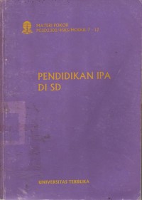 Image of Materi Pokok Pendidikan IPA Di SD