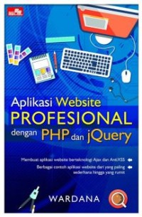 Image of Aplikasi Website Profesional Dengan PHP Dan jQuery