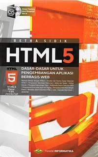 Image of HTML5 : Dasar-Dasar Untuk Pengembangan Aplikasi Berbasis Web