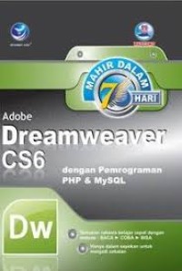 Image of Mahir Dalam 7 Hari Adobe Dreamweaver CS6 Dengan Pemrograman PHP & MYSQL