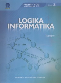Image of Logika Informatika (BMP) : 1-9/MSIM4103/3 SKS