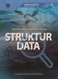 Image of Struktur Data (BMP) : 1-9/MSIM4202/3 SKS