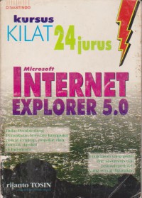 Kursus Kilat 24 Jurus Internet Explorer 5.0