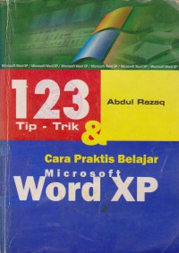 123 Tip & Trik Cara Praktis Belajar Microsoft Word XP