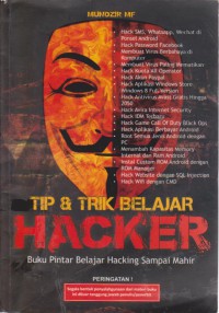 Tip Dan trik Belajar Hacker : Buku Pintar Belajar Hacking Sampai Mahir