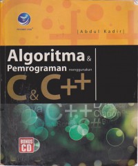 Image of Algoritma & Pemrograman Menggunakan C Dan C++
