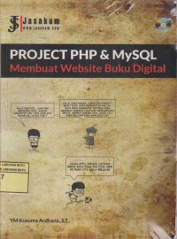 Project PHP Dan MySQL : Membuat Website Buku Digital