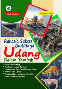 Rahasia Sukse Budidaya Udang Dalam Tambak