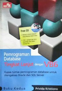 Pemrograman Database Tingkat Lanjut Dengan VB 6