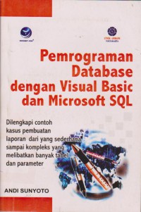 Pemrograman Database Dengan Visual Basic Dan Microsoft SQL