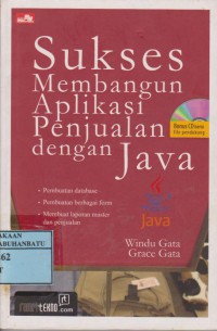 Sukses Membangun Aplikasi Penjualan dengan Java