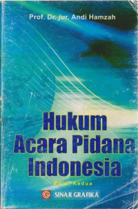 Hukum Acara Pidana Indonesia