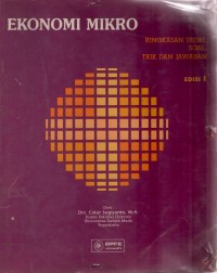 Image of Ekonomi Mikro : Ringkasan Teori, Soal, Trik Dan Jawaban