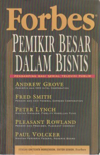 Forbes Pemikir Besar Dalam Bisnis : Pendamping Bagi Serial Televisi Publik