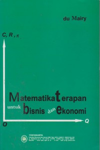 Matematika Terapan Untuk Bisnis Dan Ekonomi