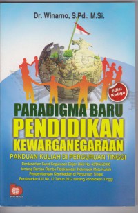 Image of Paradigma Baru Pendidikan Kewarganegaraan : Panduan Kuliah Di Perguruan Tinggi