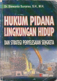 Hukum Pidana Lingkungan Hidup