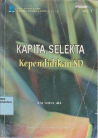 Kapita Selekta Kependidikan SD