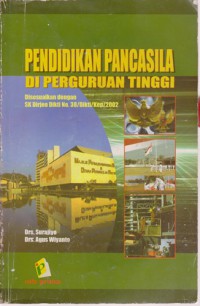 Pendidikan Pancasila Di Perguruan Tinggi