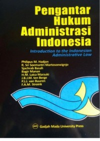 Pengantar Hukum Administrasi Negara Indonesia