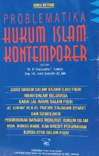 Problematika Hukum Islam Kontemporer