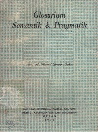 Glosarium Semantik & Pragmatik