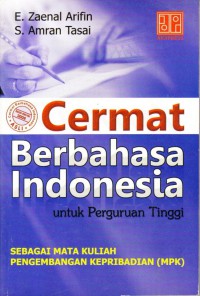 Cermat Berbahasa Indonesia Untuk Perguruan Tinggi