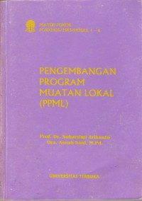 Materi Pokok Pengembangan Program Muatan Lokal