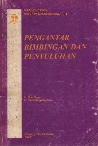 Materi Pokok Pengantar Bimbingan Dan Penyuluhan