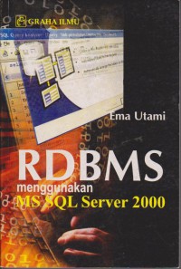 RDBMS Menggunakan MS SQL Server 2000