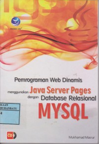 Pemrograman Web Dinamis Menggunakan Java Server Pages dengan Database Relasional MYSQL