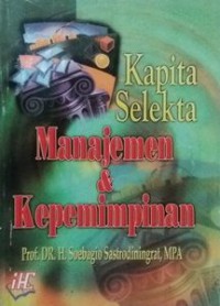 Kapita Selekta Manajemen & Kepemimpinan