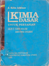 Kimia Dasar Untuk Pertanian