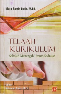 Telaah Kurikulum Sekolah Menengah Umum/Sederajat