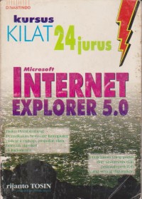 Image of Kursus Kilat 24 Jurus Internet Explorer 5.0
