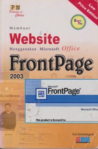 Image of Membuat Website Menggunakan Microsoft Office FrontPage 2003