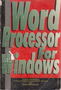 Image of Word Processor For Windows