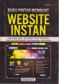 Image of Buku Pintar Membuat Website Instan